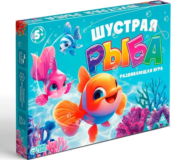 Изображение товара Настольная игра Лас Играс Шустрая рыба / 10689759