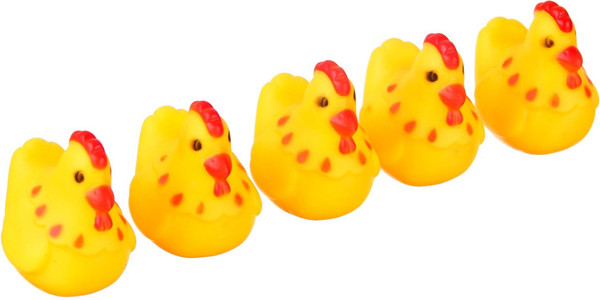 Изображение товара Набор игрушек для ванной Крошка Я Курочки / 1128642 (5шт)