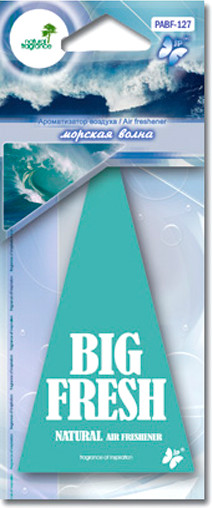 Изображение товара Ароматизатор автомобильный FKVJP Big Fresh Морская волна PABF-127