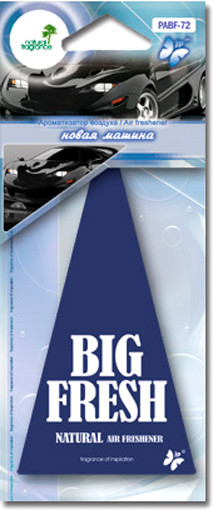 Изображение товара Ароматизатор автомобильный FKVJP Big Fresh Новая машина PABF-72