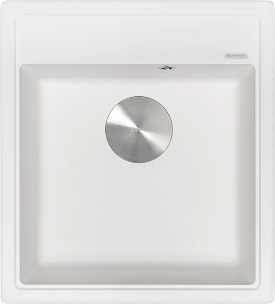 Изображение товара Мойка кухонная ZORG С сифоном Rock 46 Premium (белый)