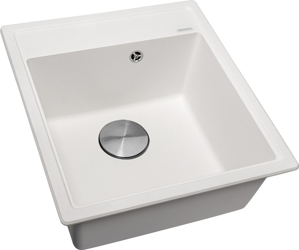 Изображение товара Мойка кухонная ZORG С сифоном Rock 46 Premium (белый)