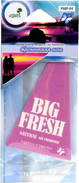 Изображение товара Ароматизатор автомобильный FKVJP Big Fresh Тропическая ночь PABF-64-1