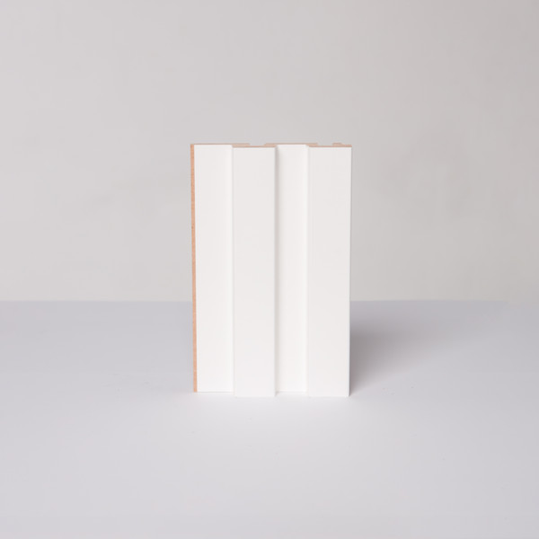 Изображение товара Реечная панель Andlen Decor ПН-37 МДФ Белабел (2800x123x19мм)