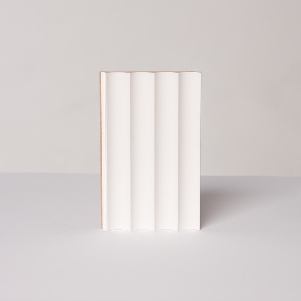 Изображение товара Реечная панель Andlen Decor ПН-39 МДФ Белабел (2800x123x16мм)