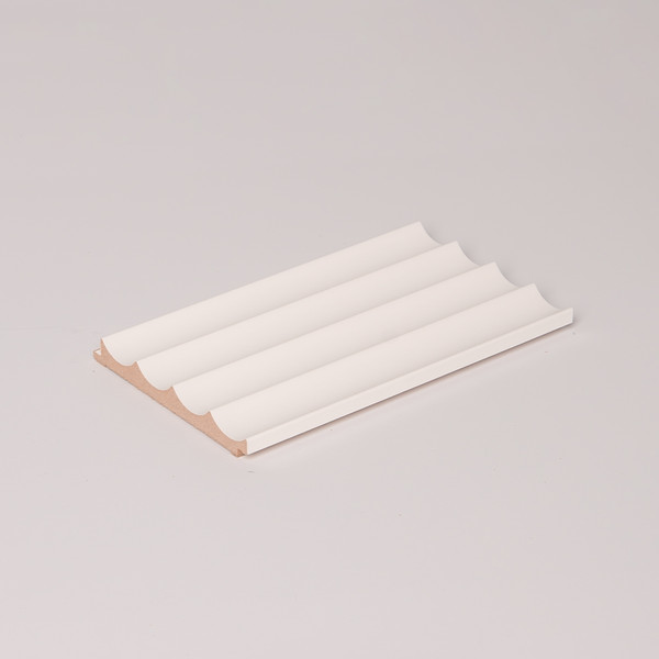 Изображение товара Реечная панель Andlen Decor ПН-39 МДФ Белабел (2800x123x16мм)