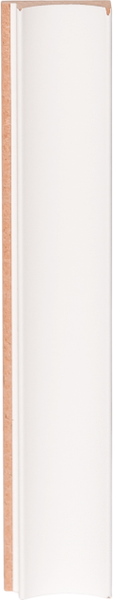 Изображение товара Финишная рейка для реечной панели Andlen Decor ПНп-39 Белабел (2800x36x16мм, правая)