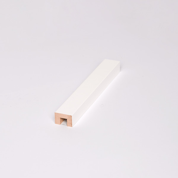 Изображение товара Рейка интерьерная Andlen Decor Г-190 МДФ Белабел (2800x28x20мм)