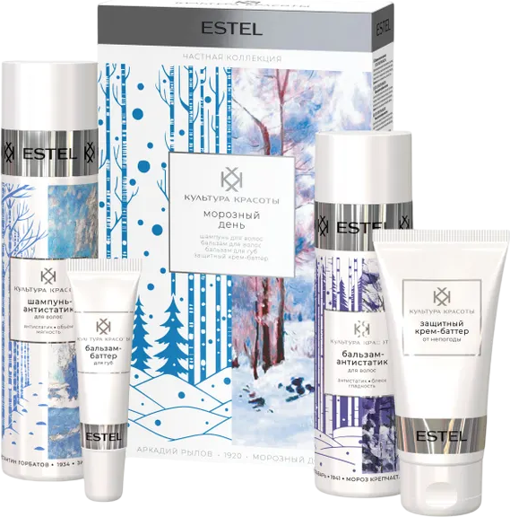 Изображение товара Набор косметики для лица и волос Estel Культура красоты Морозный день
