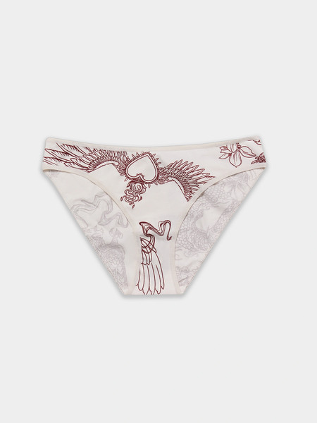 Изображение товара Трусы женские Mark Formelle 412286 (р.90, тату на персиковом)
