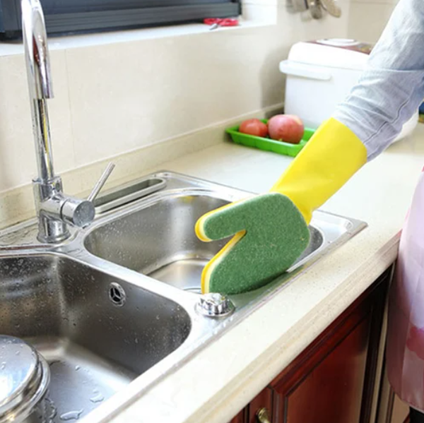 Изображение товара Губка для мытья посуды You'll love Перчатка / 56494