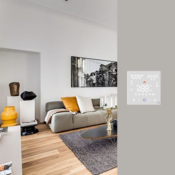 Изображение товара Терморегулятор для теплого пола Теплый пол №1 ТС-650 с WiFi (белый)