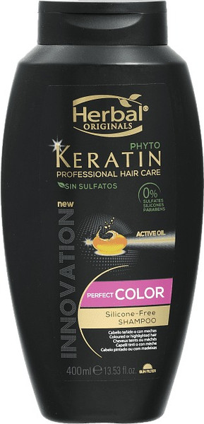 Изображение товара Шампунь для волос Herbal Originals Phyto Keratin Защита цвета (400мл)