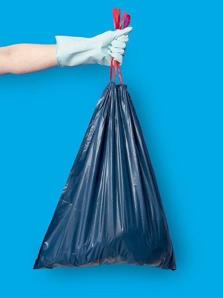 Изображение товара Пакеты для мусора You'll love Двухслойные с завязками Соседи не узнают что внутри 35л / 77036 (10шт)