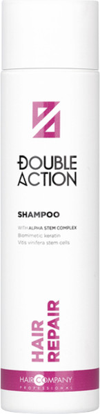 Изображение товара Шампунь для волос Hair Company Double Action восстанавливающий (250мл)