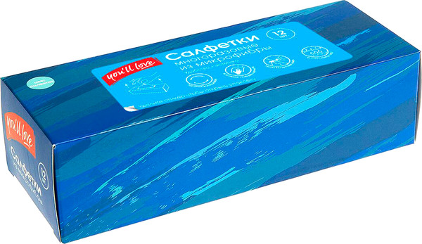 Изображение товара Набор салфеток хозяйственных You'll love 75096 (12шт)