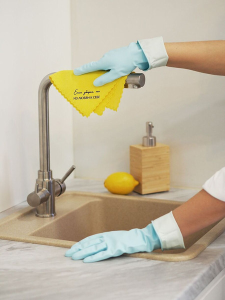 Изображение товара Салфетка хозяйственная You'll love Чистота без химии / 77129 (желтый)