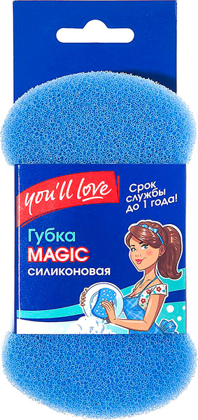 Изображение товара Губка для мытья посуды You'll love Magic / 60311