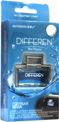 Изображение товара Ароматизатор автомобильный Autodoc Differen Голубая вода K-1014 (12.5мл)