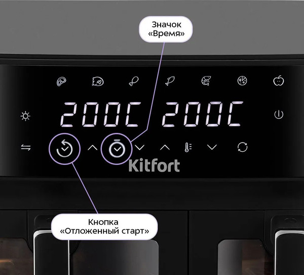 Изображение товара Аэрогриль Kitfort КТ-8119