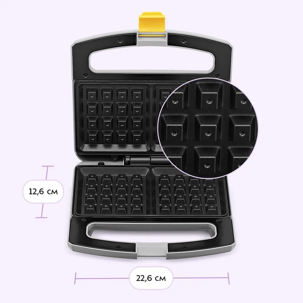 Изображение товара Вафельница Kitfort КТ-3656