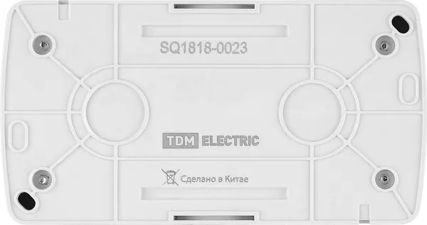 Изображение товара Блок выключатель+розетка TDM Селигер SQ1818-0023 (белый)
