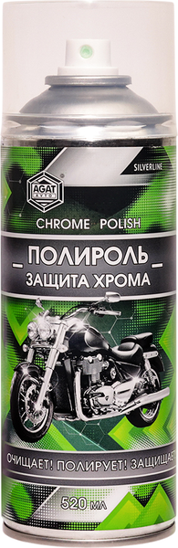 Изображение товара Полироль для кузова Agat Avto Защита хрома SL0403 (520мл)