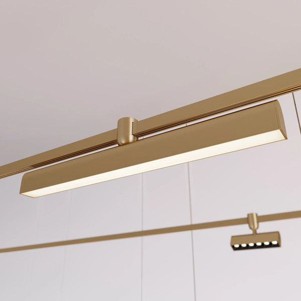 Изображение товара Трековый светильник Arlight ART-APRIORI-FLAT-L500-15W Warm3000 GD 120deg / 039295