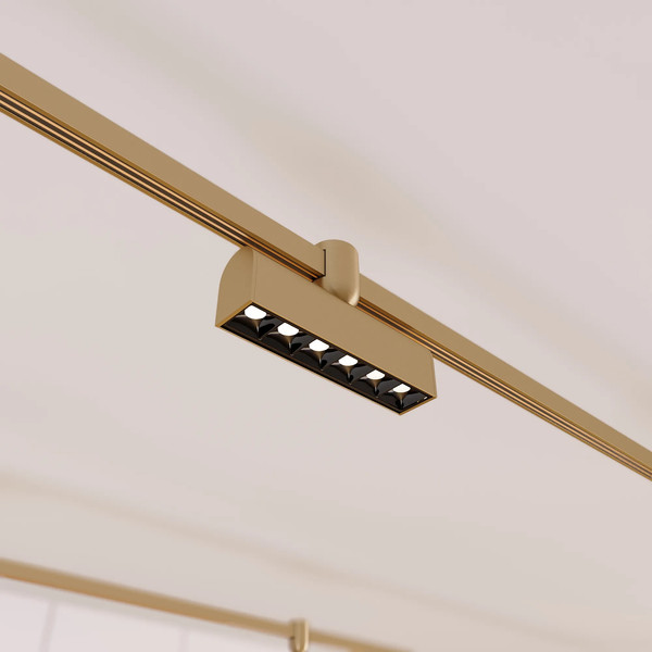 Изображение товара Трековый светильник Arlight ART-APRIORI-LASER-L165-8W Warm3000 GD 48deg / 039283