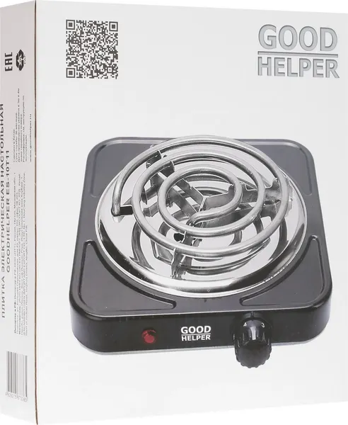 Изображение товара Электрическая настольная плита Goodhelper ES-10T11 (черный)