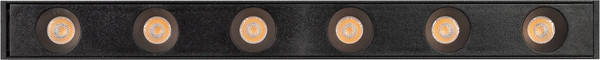 Изображение товара Трековый светильник Arlight MAG-DOTS-25-L200-6W Warm3000 BK 30deg / 046323