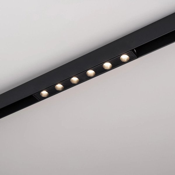 Изображение товара Трековый светильник Arlight MAG-DOTS-25-L200-6W Warm3000 BK 30deg / 046323