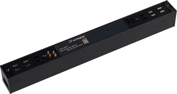 Изображение товара Трековый светильник Arlight MAG-DOTS-25-L200-6W Warm3000 BK 30deg / 046323