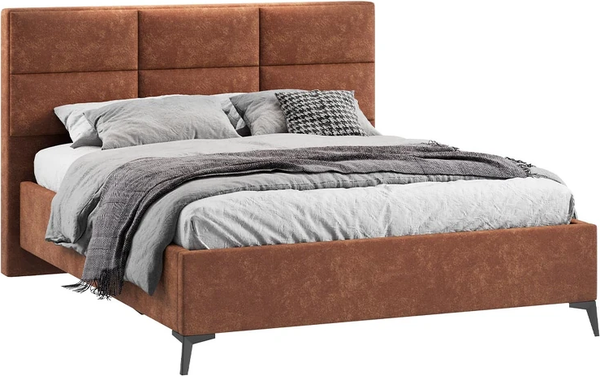 Изображение товара Каркас кровати ТриЯ Делана Тип 1 с подъемным механизмом 160x200 (велюр Brut Terracot 13)