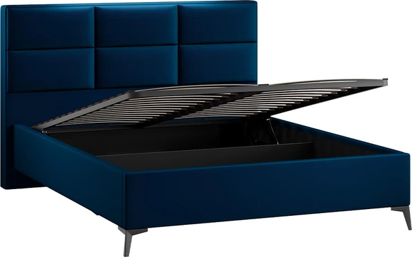 Изображение товара Каркас кровати ТриЯ Делана Тип 1 с подъемным механизмом 160x200 (велюр Confetti Blue)