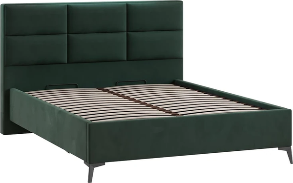 Изображение товара Каркас кровати ТриЯ Делана Тип 1 с подъемным механизмом 160x200 (велюр Confetti Deep forest)