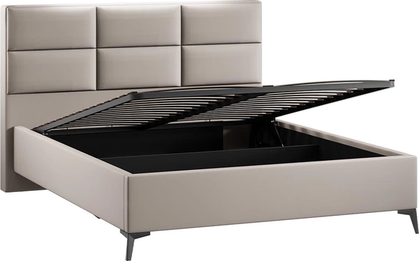 Изображение товара Каркас кровати ТриЯ Делана Тип 1 с подъемным механизмом 160x200 (велюр Confetti Smoke)