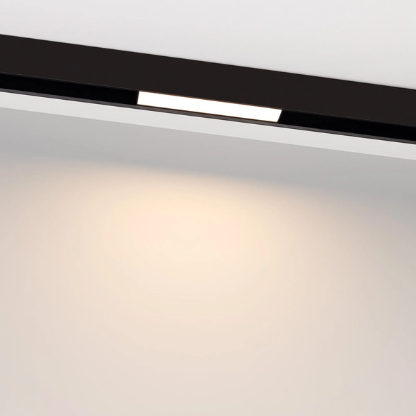 Изображение товара Трековый светильник Arlight MAG-FLAT-45-L205-6W Warm3000 BK 100deg / 046576