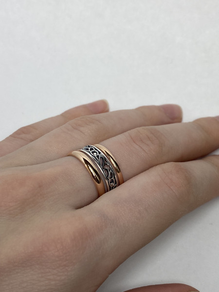 Изображение товара Кольцо Wolves Божественность Тройное 1494 (р.22)