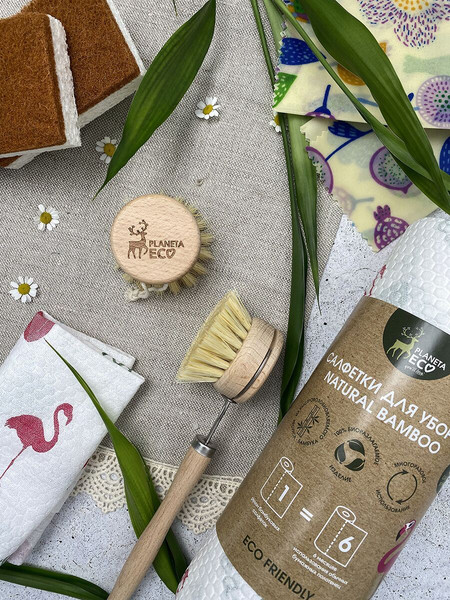 Изображение товара Щетка для мытья посуды You'll love Wood&Agava Planeta Eco / 75563
