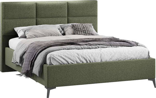 Изображение товара Каркас кровати ТриЯ Делана Тип 1 с подъемным механизмом 160x200 (микровелюр Jercy Deep Green)