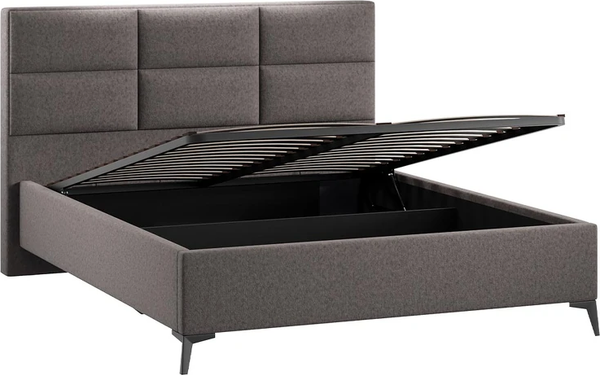 Изображение товара Каркас кровати ТриЯ Делана Тип 1 с подъемным механизмом 160x200 (микровелюр Jercy Stone)