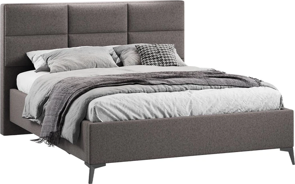 Изображение товара Каркас кровати ТриЯ Делана Тип 1 с подъемным механизмом 160x200 (микровелюр Jercy Stone)