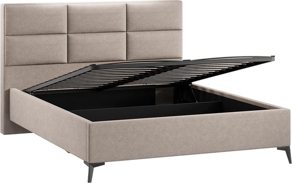 Изображение товара Каркас кровати ТриЯ Делана Тип 1 с подъемным механизмом 160x200 (микрошенилл Relax Latte)