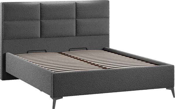 Изображение товара Каркас кровати ТриЯ Делана Тип 1 с подъемным механизмом 160x200 (экомех Barni Grey)