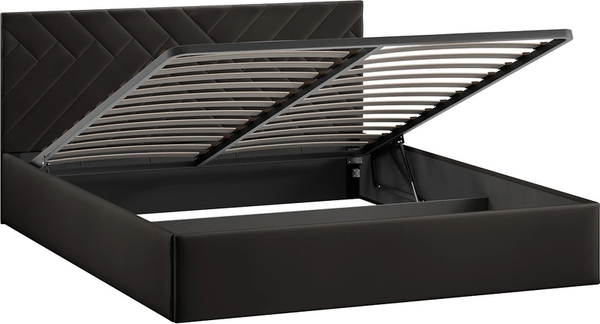 Изображение товара Двуспальная кровать ТриЯ Кевия Тип 1 с подъемным механизмом 160x200 (велюр Confetti Stone)