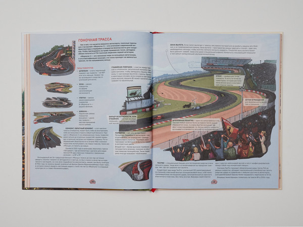 Изображение товара Энциклопедия Бомбора Семейная энциклопедия. Формула-1, твердая обложка (Фабричнова Наталья)