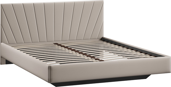 Изображение товара Двуспальная кровать ТриЯ Эвори Тип 1 160x200 (велюр Confetti Smoke)