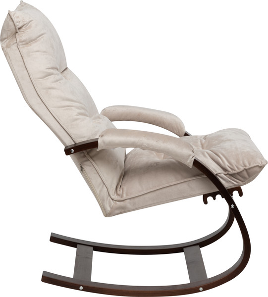 Изображение товара Кресло-качалка Импэкс Leset Теона (орех текстура/Crash Lux 3)