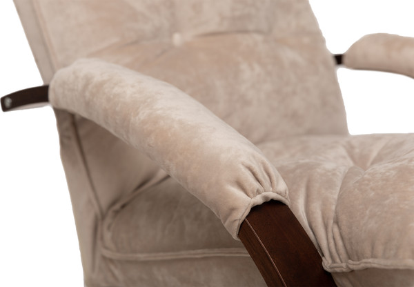 Изображение товара Кресло-качалка Импэкс Leset Теона (орех текстура/Crash Lux 3)